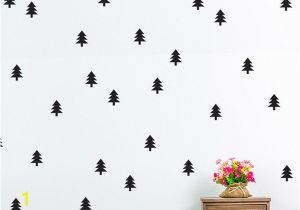 Christmas Vinyl Wall Murals Vinyl Decals Christmas Tree Patterned Kids Bedroom Home Decor Wall Stickers Set Pattern Art Design Mc001 Room Stickers Room Stickers Decorations From