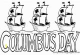 Christopher Columbus Three Ships Coloring Pages Columbus Day Printables for Kids