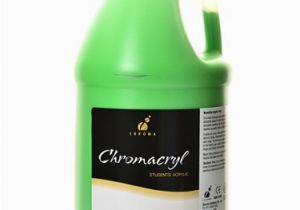 Chroma Acrylic Mural Paint Chroma Chromacryl Students Acrylic Paint 0 5 Gallon Light Green by