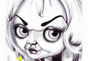 Chucky and Tiffany Coloring Pages 15 Best Chucky S Bride Images