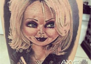 Chucky and Tiffany Coloring Pages Bride Of Chucky Tattoo Horror Horror Tattoo Bride Of