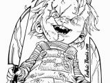 Chucky and Tiffany Coloring Pages Image Result for Scary Horror Coloring Pages