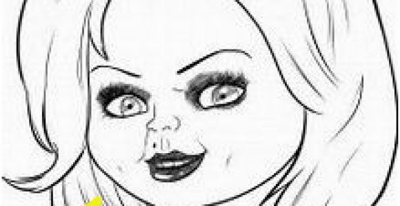 Chucky and Tiffany Coloring Pages Image Result for Scary Horror Coloring Pages
