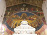 Church Baptistry Murals Beautiful Mural by Artist Carlo Wostry St andrews Church 26 Jul