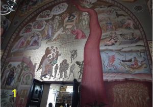 Church Baptistry Murals Doom Painting Picture Of the Church Of the Twelve Apostles