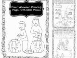 Church Halloween Coloring Pages Free Pumpkin Story Coloring Book with Bible Verses