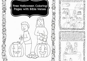 Church Halloween Coloring Pages Free Pumpkin Story Coloring Book with Bible Verses