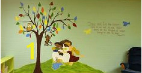 Church Nursery Murals 66 Best Church Wall Images