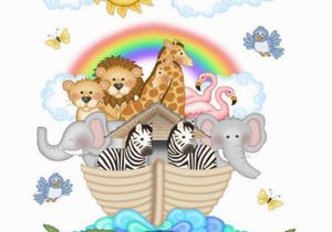 Church Nursery Wall Murals Noahs Ark Mural Wall Art Decal Safari Jungle Animal Nursery