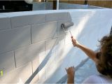 Cinder Block Wall Murals Little Things Bring Smiles How to Paint Cinder Block