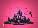 Cinderella Castle Wall Mural Disney Princess Castle Personalised Wall Sticker