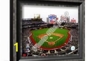 Citi Field Wall Mural Framed Art