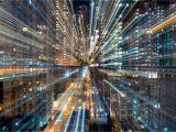 City Lights Wall Mural Shot From Balcony by Jay Lawler On 500px