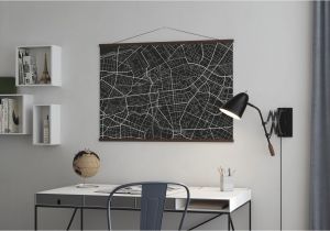 City Map Wall Mural Berlin Map Evocative Poster Wall