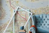 City Map Wall Mural City Street Wallpaper