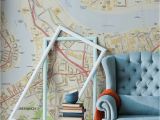 City Map Wall Mural City Street Wallpaper