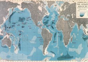 City Map Wall Mural Ocean Map Wallpaper