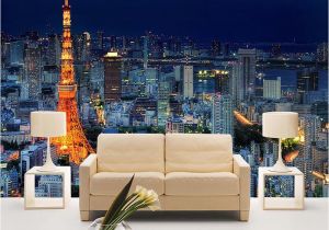 City Skyline Murals Wallpaper Custom Wallpaper Paris tower City Building Landscape Wall