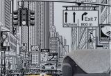 City Wall Murals Black and White 30 Amazing Black and White Mural Walpaper Designs for