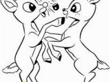 Clarice the Reindeer Coloring Page 182 Best Christmas Rudolph Images On Pinterest