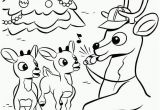 Clarice the Reindeer Coloring Page 21 Clarice the Reindeer Coloring Page