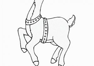 Clarice the Reindeer Coloring Page 21 Clarice the Reindeer Coloring Page