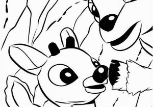 Clarice the Reindeer Coloring Page 21 Clarice the Reindeer Coloring Page