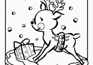 Clarice the Reindeer Coloring Page 21 Clarice the Reindeer Coloring Page