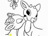 Clarice the Reindeer Coloring Page 795 Best Holiday Coloring Pages Images On Pinterest In 2018