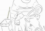 Clash Of Clans Coloring Pages Hog Rider Free Printable Clash Of Clans Hog Rider Coloring Pages 1