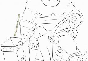 Clash Of Clans Coloring Pages Hog Rider Free Printable Clash Of Clans Hog Rider Coloring Pages 1