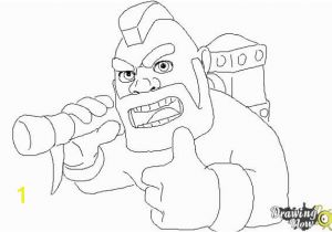 Clash Of Clans Coloring Pages Hog Rider How to Draw Clash Clans Hog Rider