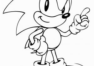 Classic sonic the Hedgehog Coloring Pages Cute sonic the Hedgehog Coloring Page Quinn