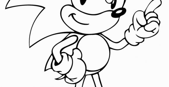 Classic sonic the Hedgehog Coloring Pages Cute sonic the Hedgehog Coloring Page Quinn