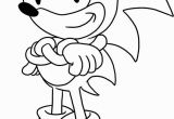 Classic sonic the Hedgehog Coloring Pages sonic Coloring Pages Free Printable Coloring