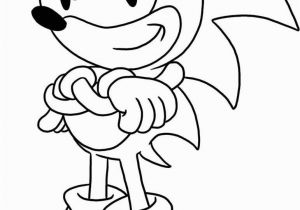 Classic sonic the Hedgehog Coloring Pages sonic Coloring Pages Free Printable Coloring