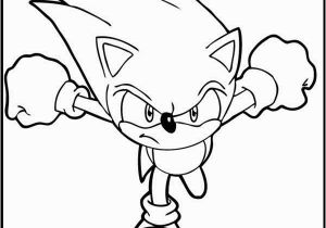 Classic sonic the Hedgehog Coloring Pages sonic Running Printable Coloring Picture for Kids