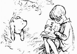 Classic Winnie the Pooh Coloring Pages Classic Pooh