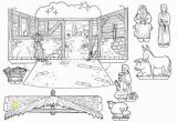 Clay Pot Coloring Page Nativity Coloring Pages Christmas Nativity