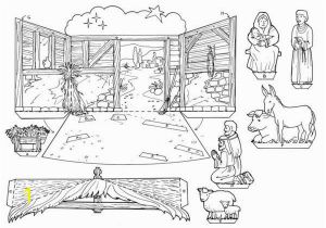 Clay Pot Coloring Page Nativity Coloring Pages Christmas Nativity