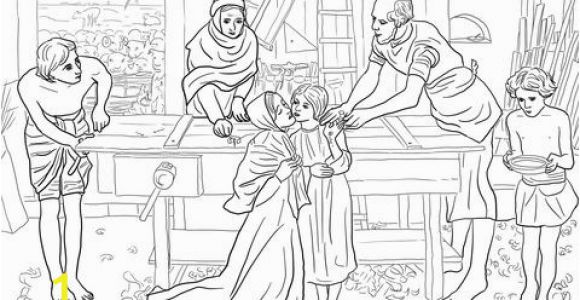 Cleansing the Temple Coloring Page Jesus Boy In the House Of His Parents Coloring Page From