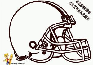 Cleveland Browns Coloring Pages Coloring Pages Football Helmet Coloring Home