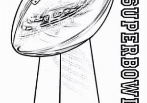 Cleveland Browns Coloring Pages Free Printable Superbowl Trophy Coloring Page