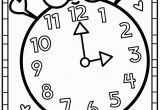 Clock Coloring Pages for Kids Pin by Bethany Thompson On for Jillian