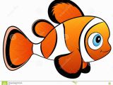 Clown Fish Coloring Pages Baby Clown Fish Vector Illustration Stock