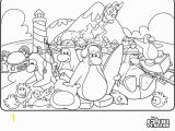 Club Penguin Coloring Pages Puffles Print Free Club Penguin Coloring Sheets