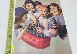 Coca Cola Wall Murals Details About Vintage Coca Cola Enamel Sign Man Cave Shop Display Wall Art