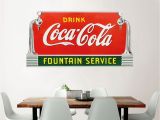 Coca Cola Wall Murals Drink Coca Cola Fountain Service Taps Wall Decal Deco Style