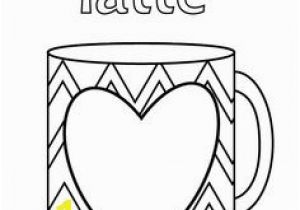 Coffee Mug Coloring Page Free Coloring Page Coffee Cup Kids Activities Pinterest