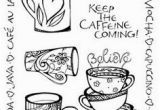 Coffee Mug Coloring Page Free Printable Coffee Coloring Pages for Adults